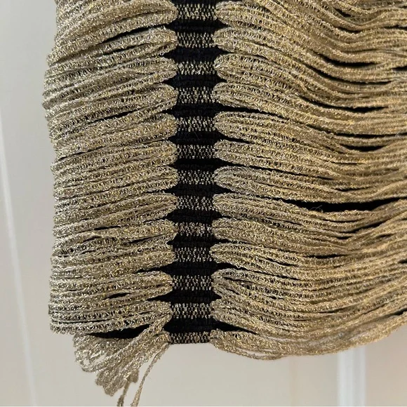 Erica Tanov metallic striped midi skirt - Picture 10 of 10